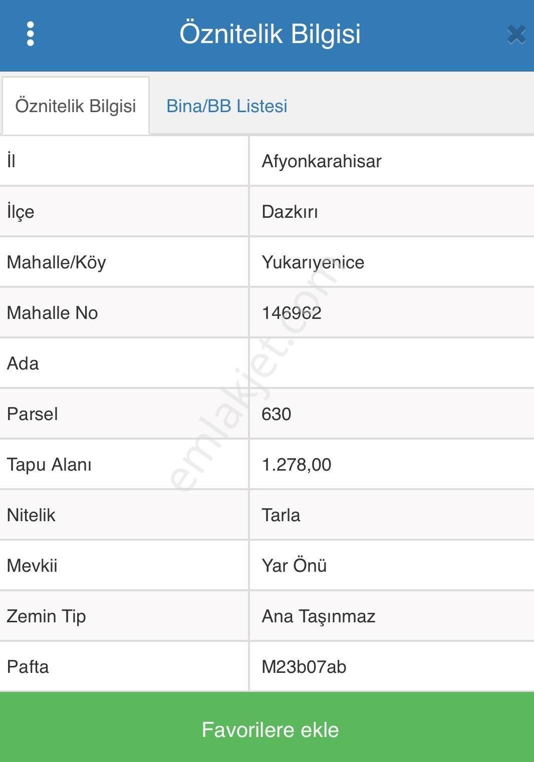 Dazkırı Yukarıyenice Köyü Satılık Tarla DAZKIRI YUKARIYENİCE ANAYOLA YAKIN EN UCUZ ARAZİSİ