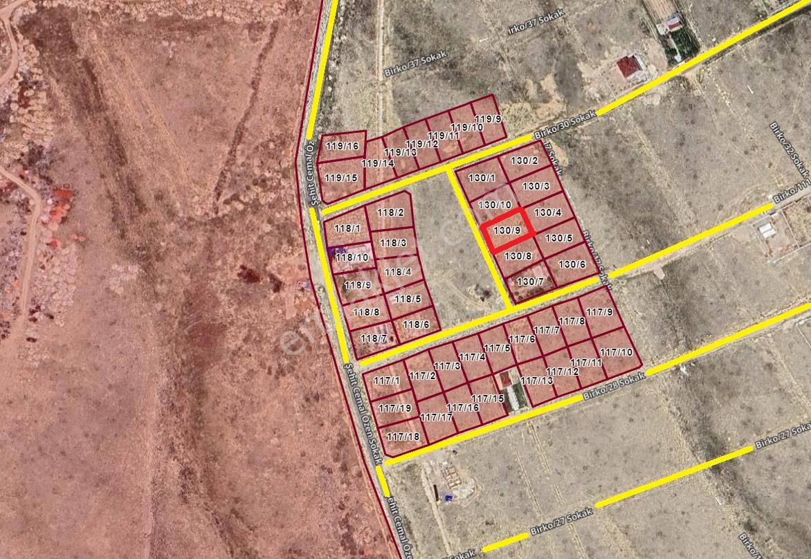 Niğde Merkez Koyunlu Köyü (Bahçelievler) Satılık Villa İmarlı  YURTİÇİ GAYRİMENKULDEN KOYUNLU'DA BİRKO ÜZERİNDE 583m2 ARSA