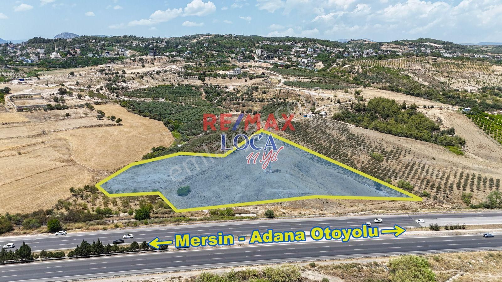 Toroslar Buluklu Satılık Villa İmarlı  REMAX LOCA'DAN OTOBAN CEPHELİ MANZARALI VİLLALIK ARSA