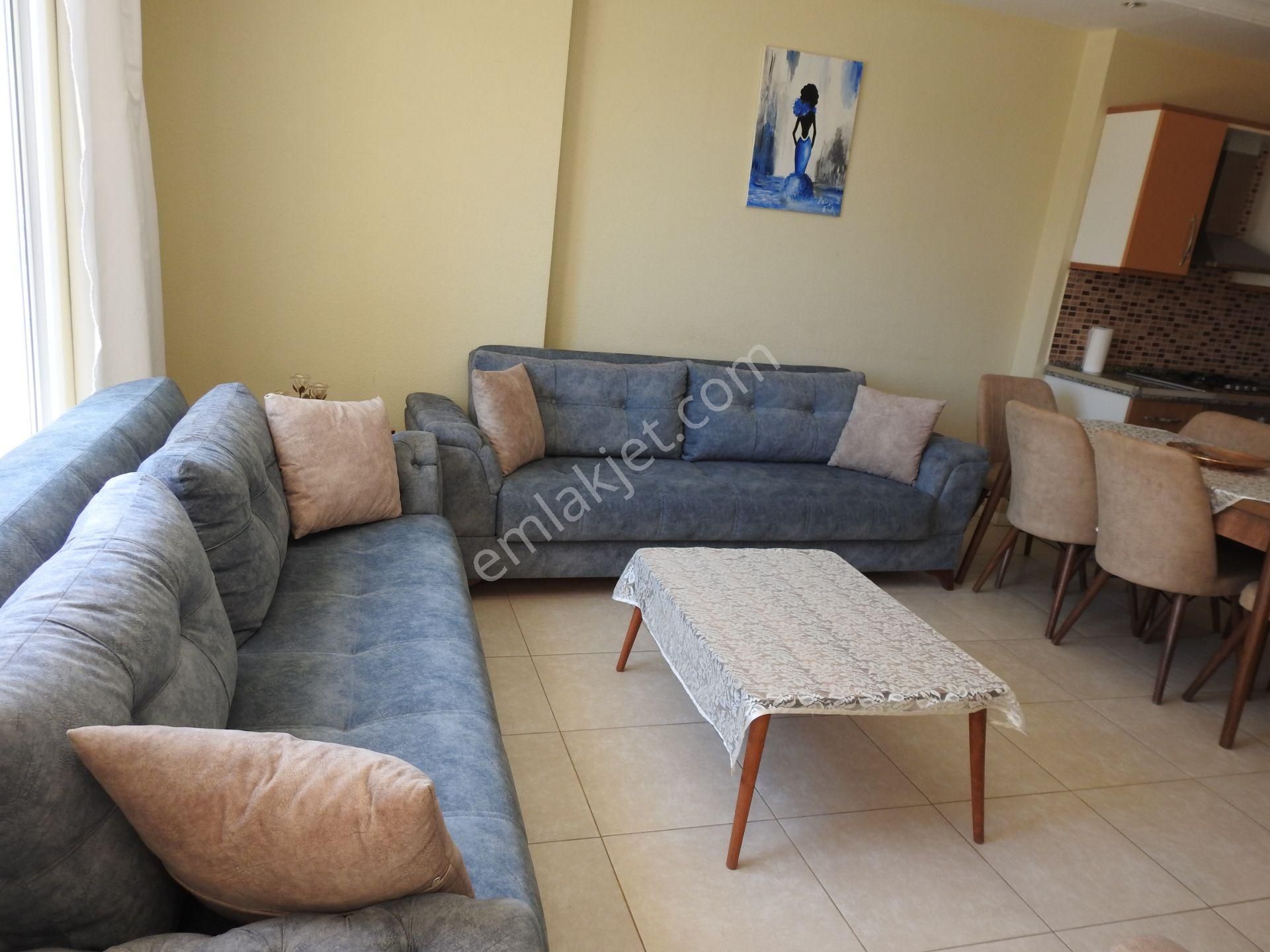 Kızkalesi Nde Havuzlu Sitede Full Eşyalı Kiralık 3+1 Daire!!! - Görsel 4