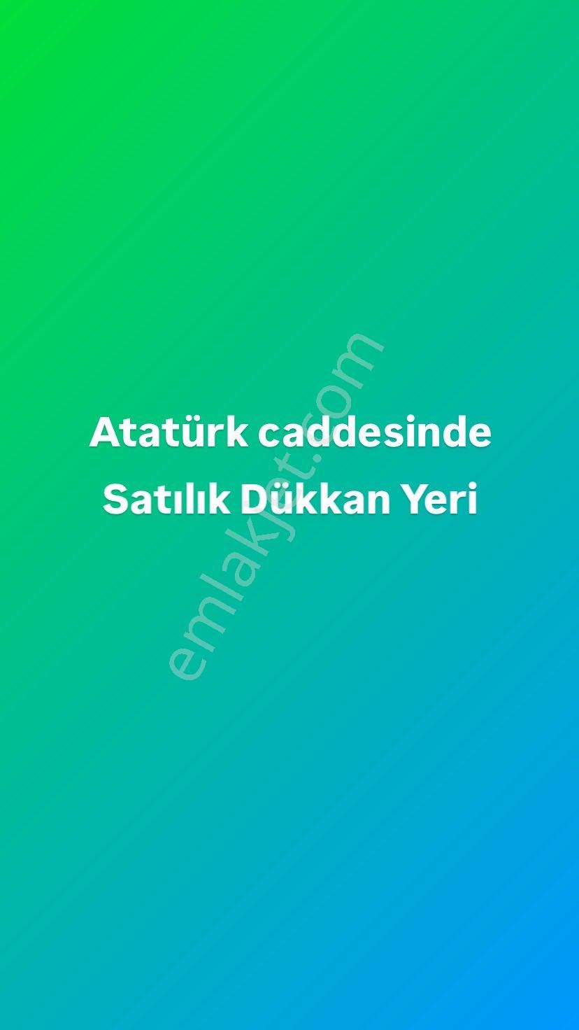 Silifke Göksu Satılık Dükkan & Mağaza Atatürk caddesinde Satılık Dükkan