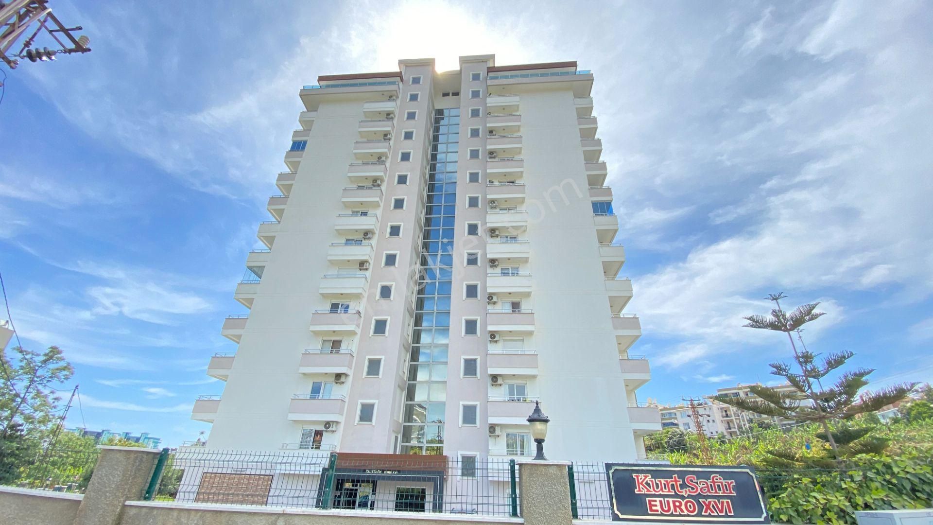 Alanya Mahmutlar Satılık Residence  KURT SAFİR EURO 16 MAHMUTLAR SATILIK 1+1 EŞYALI  ALANYA