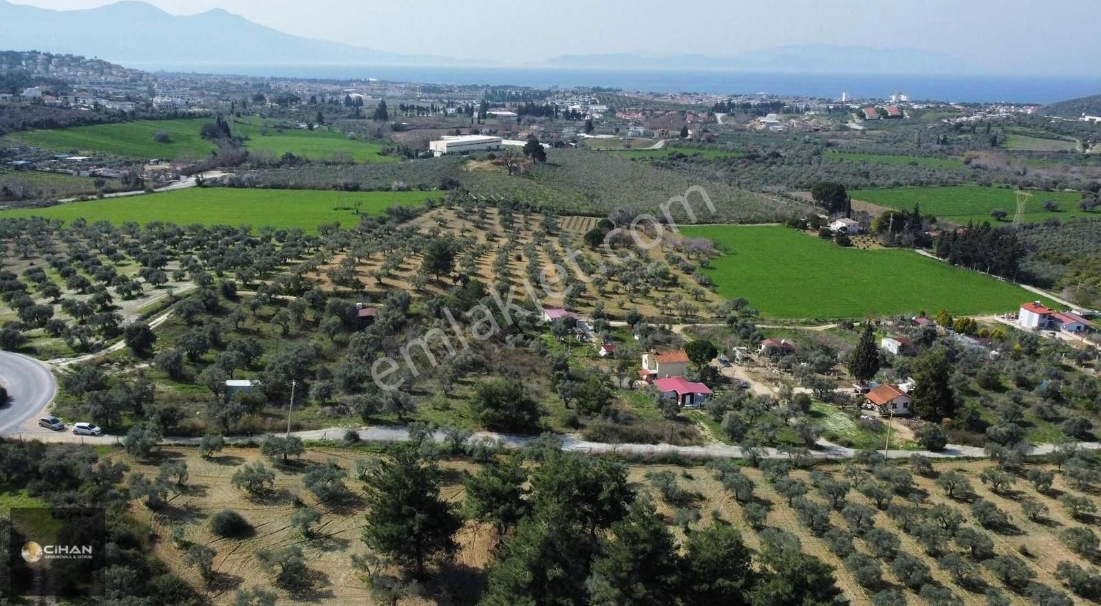 Kuşadası Değirmendere Satılık Villa İmarlı KUŞADASI KİPA AVM ARKASI FULL DENİZ MANZARALI 427m2 VİLLA ARSASI