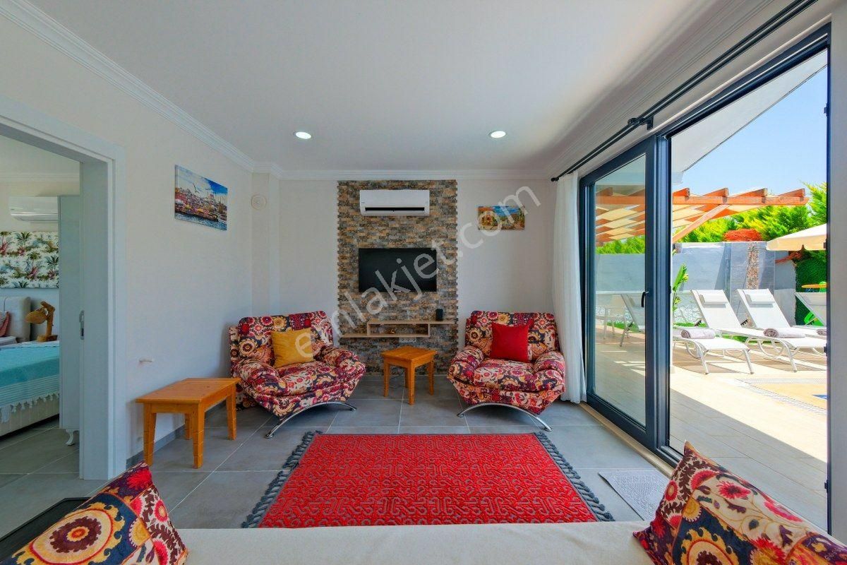 Fethiye'de Kiralık 2+1 Havuzlu Jakuzili Villa (mera 132) - Görsel 19