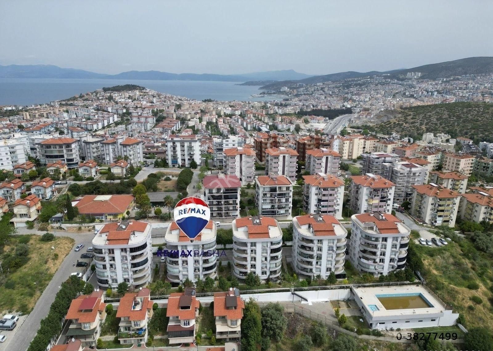 Kuşadası Kadınlar Denizi Satılık Daire Lemon Groove Sitesi'de Yeni, Geniş, Doğalgazlı Ferah 3+1 Daire