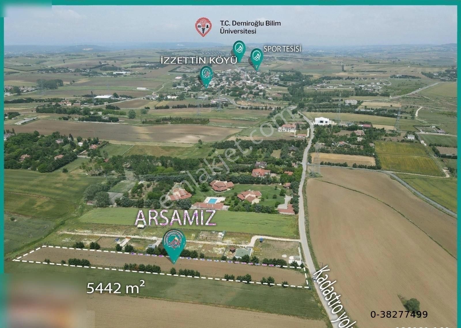 İstanbul Çatalca İzzettin Satılık 5 Dönüm Tek Tapu Arsa Tarla - Görsel 4