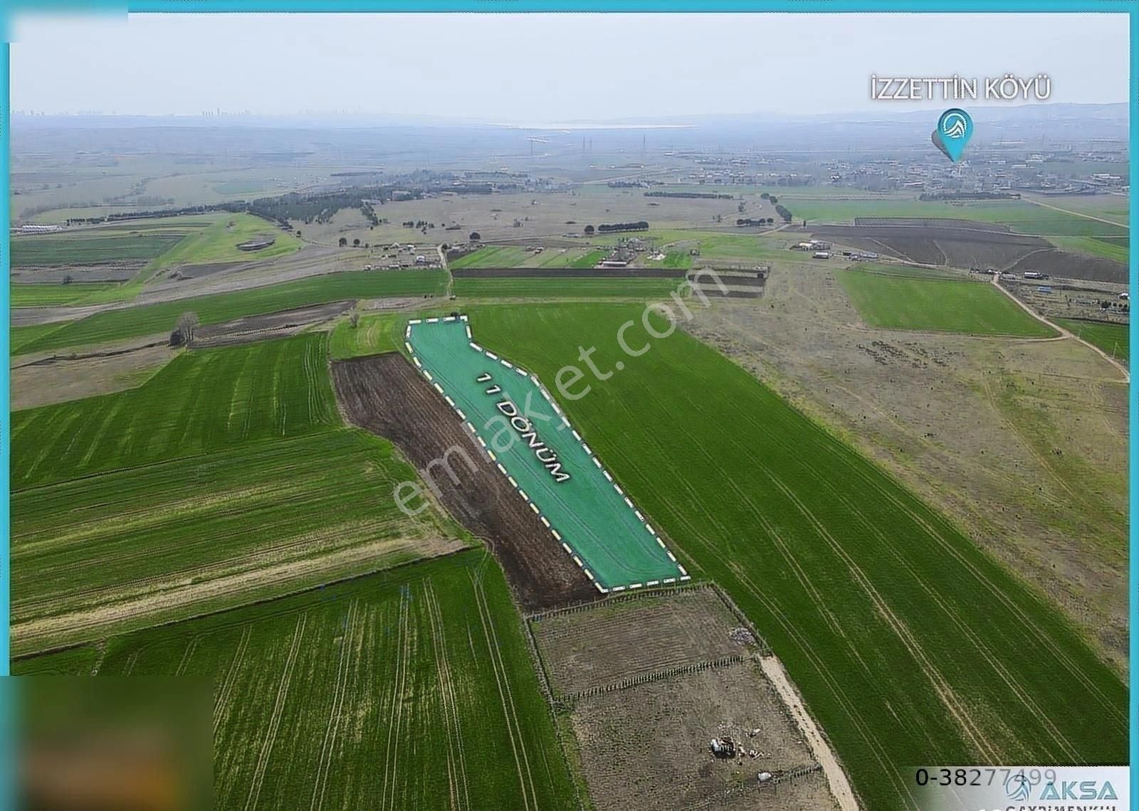 İstanbul Çatalca İzzettin Tek Tapu 11 Dönüm - Görsel 2