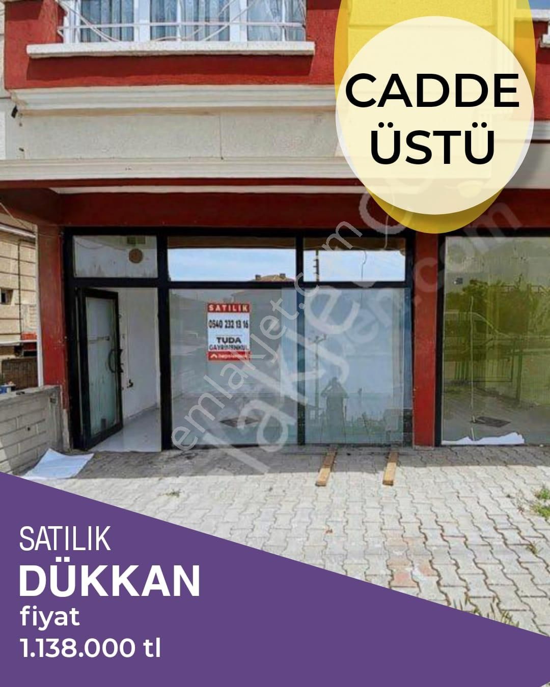 Sincan Malazgirt Satılık Dükkan & Mağaza Tuda Gayrımenkul’den Buhara Caddesi’nde 50 M2 Satılık Dükkan