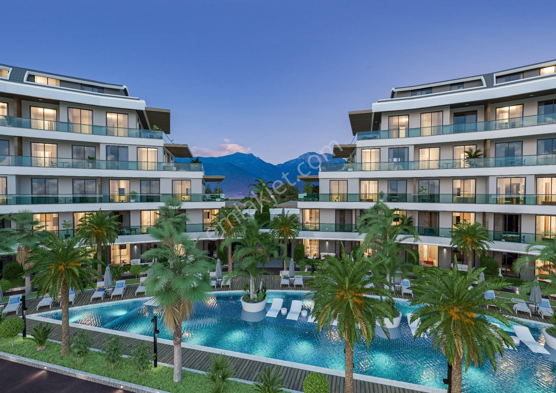 Alanya Oba Satılık Daire Korkmaz Real Estate Den Alanya Oba Da Ultra Lüks 3+1 Dubleks Daire