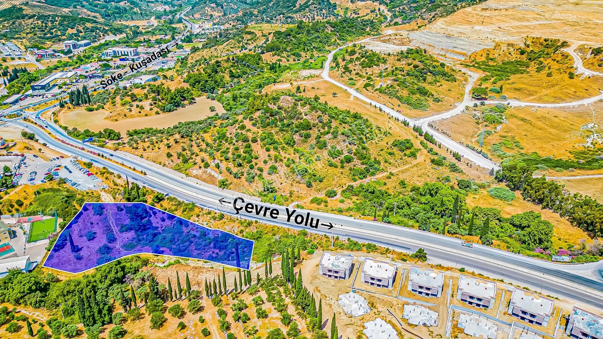 Söke Yenikent Satılık Konut İmarlı  Aydın Söke Çevre Yolu Üzerinde 4.105 m2 20/60 3 Kat Konut İmarlı Satılık Arsa