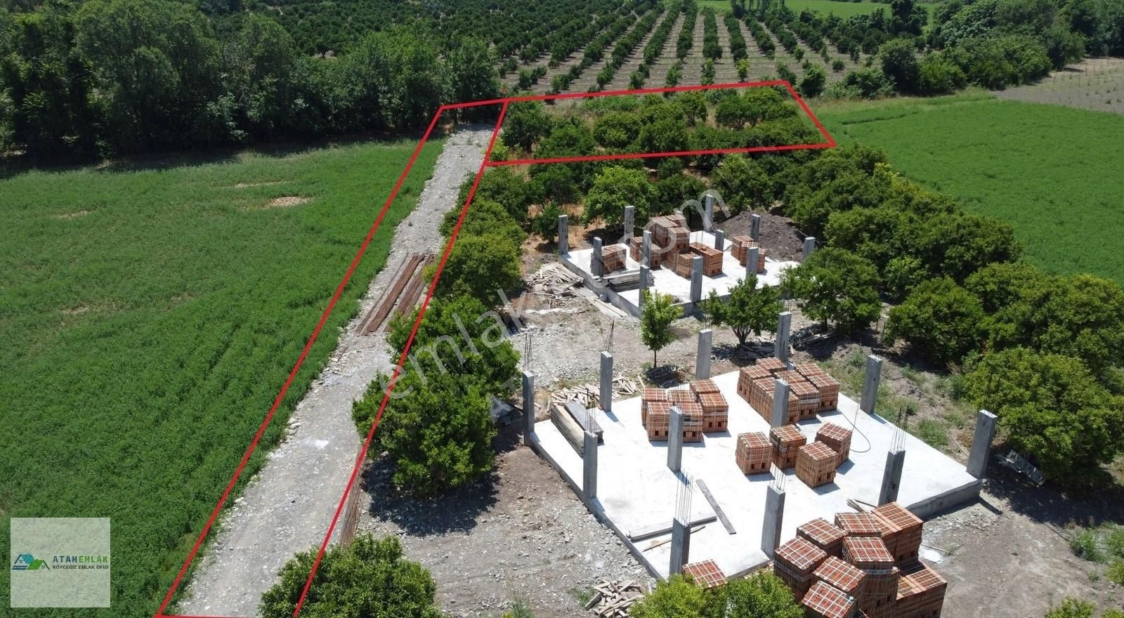 Atam Emlaktan Köyceğiz Toparlarda Satılık 500 M2 Tarla