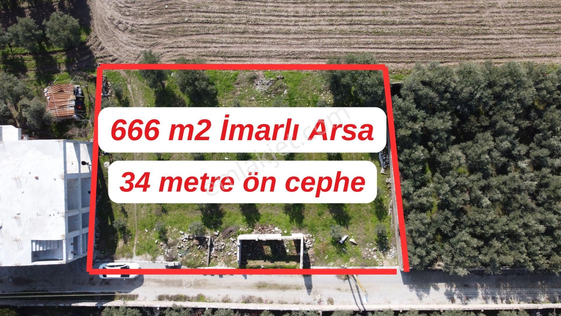 Saruhanlı Kayışlar Satılık Konut İmarlı  Manisa Kayışlar Köyünde 666 m2 Satılık İmarlı Arsa (Avlulu Ev)