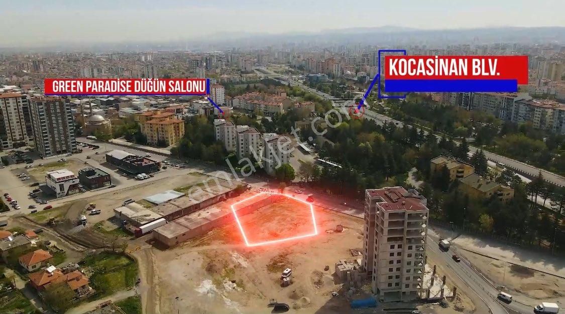 Kocasinan Alsancak Kat Karşılığı Konut+Ticaret Alanı  Alsancak Mahallesinde 2141 m2 Ticari ve Konut Parseli