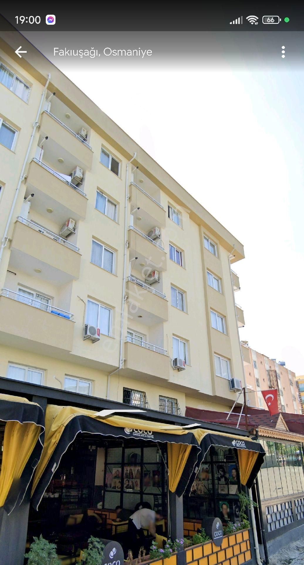 Osmaniye Merkez Fakıuşağı Satılık Daire sahibinden acil satılık 1+1 eşyalı apart daire 