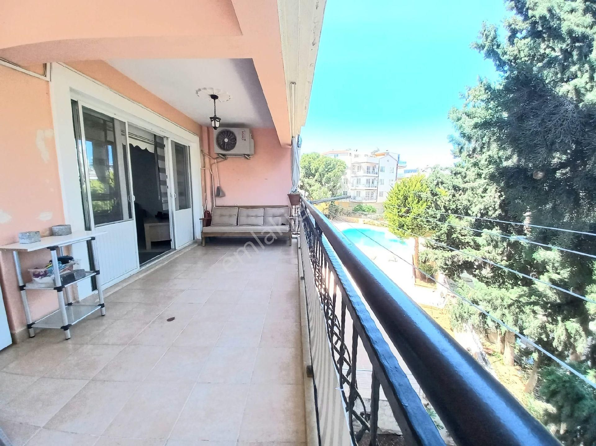 Didim Çamlık Satılık Daire altinkum sahile 100 m2 3+1 havuzlu satilik daire 