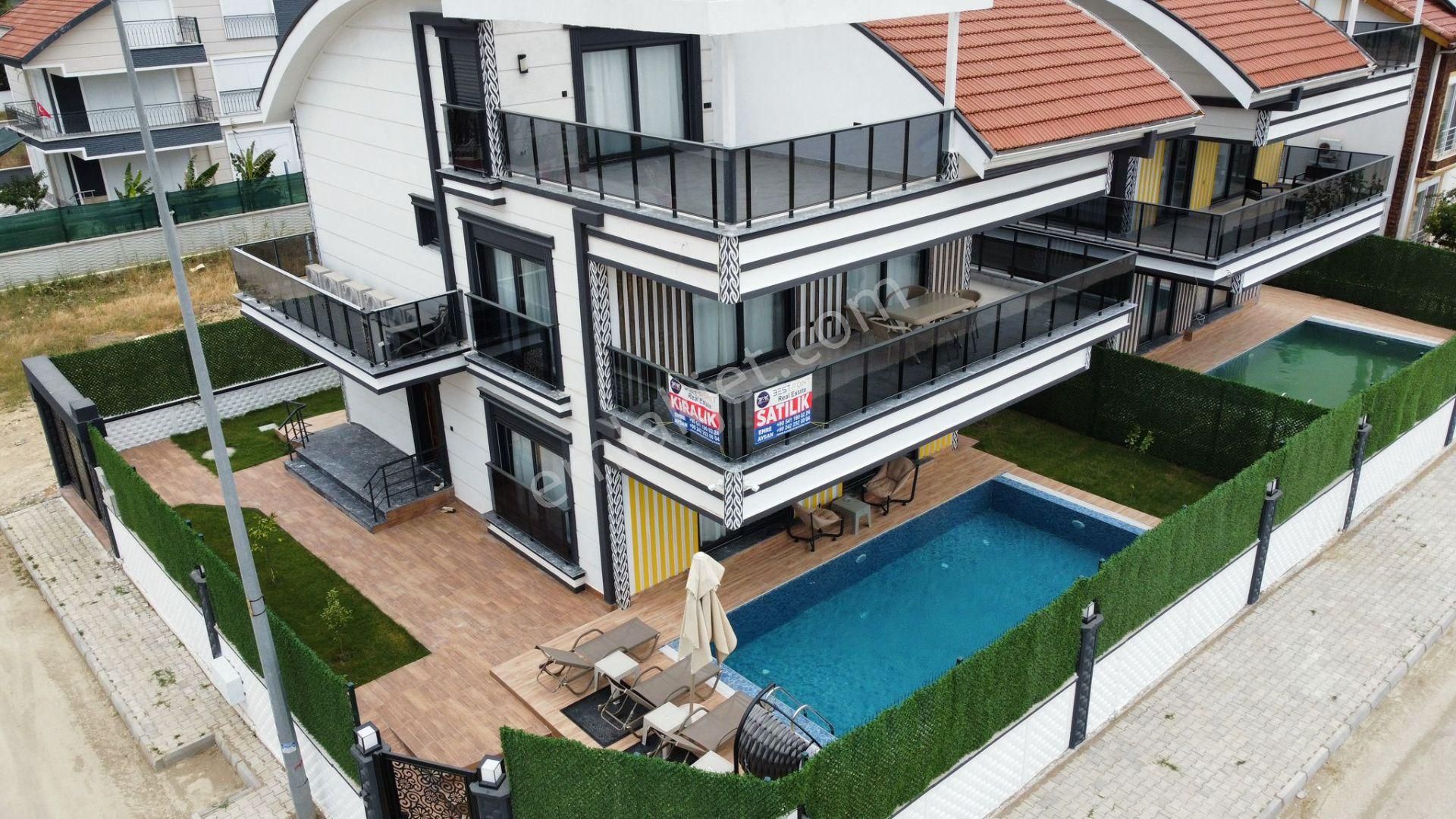 Antalya Serik Günlük Kiralık Villa  Belek 6+1 Lüks Müstakil Havuzlu Sıfır Villa