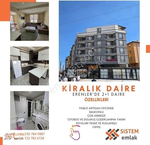 Afyonkarahisar Merkez Erenler Kiralık Daire *ERENLER'DE ÇOK MERKEZİ KONUMDA MİGROS KARŞISINDA ÖN CEPHE 2+1*