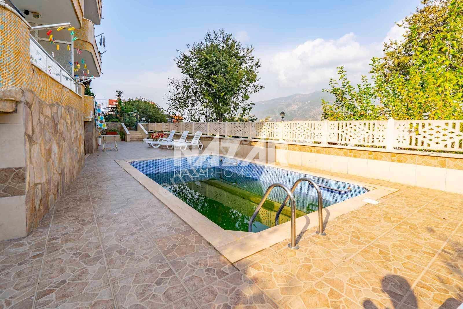 Alanya Kalesinde Eşyalı 1+1 Satılık Daire - Görsel 12