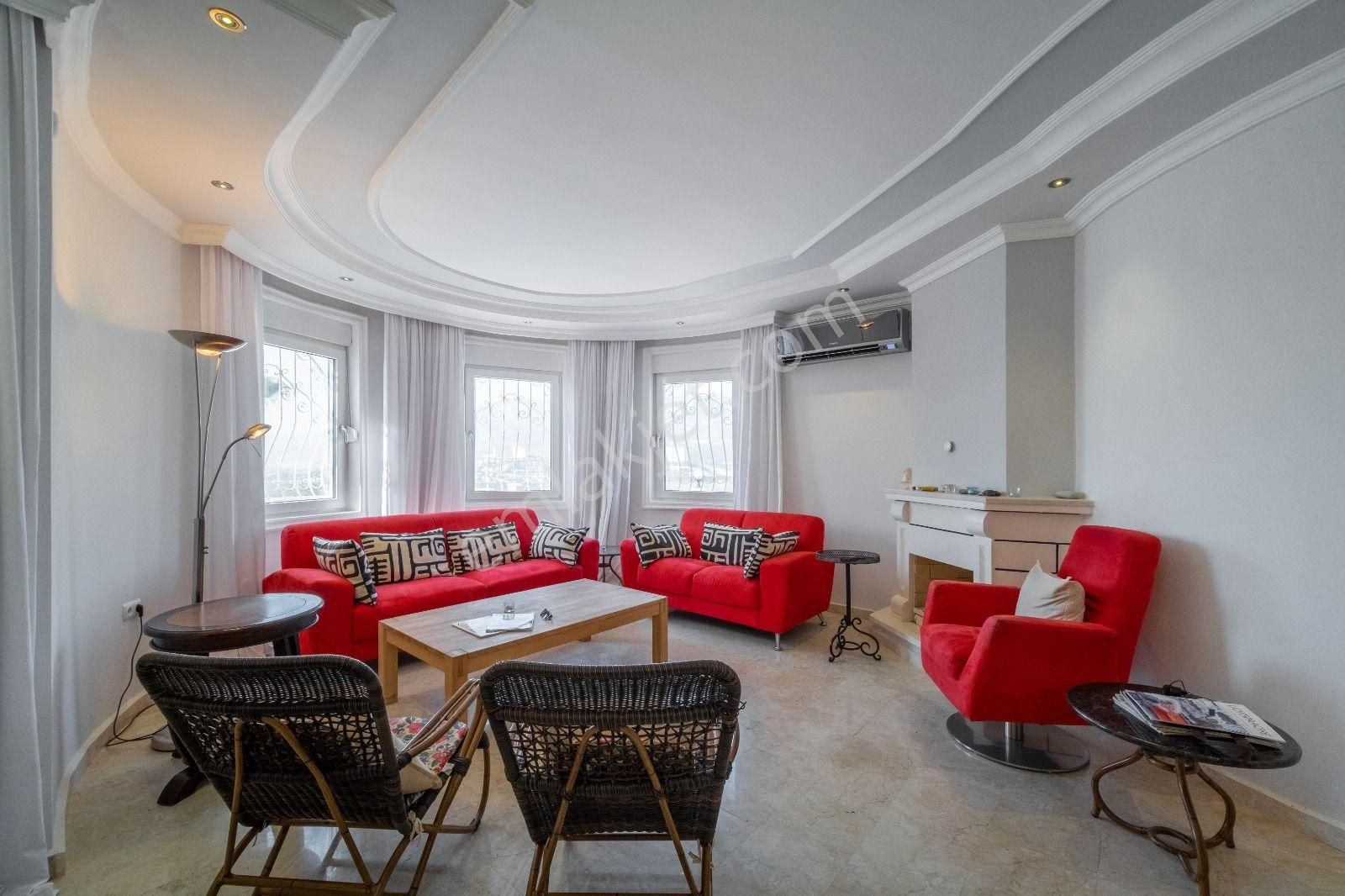 Alanya Kargıcak Da Full Deniz Manzaralı 4+1 Lüks Villa - Görsel 11