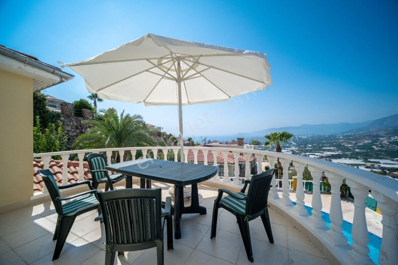 Alanya Kargıcak Da Full Deniz Manzaralı 4+1 Lüks Villa - Görsel 13