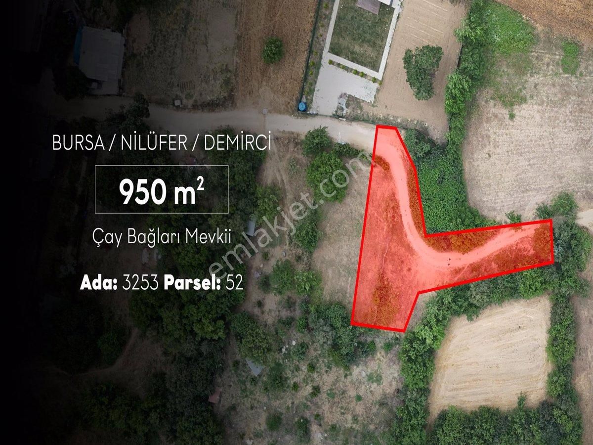 Nilüfer Demirci Satılık Tarla Remax Area dan İmara Yakın Müstakil Parsel Satılık 950 m2 Arazi