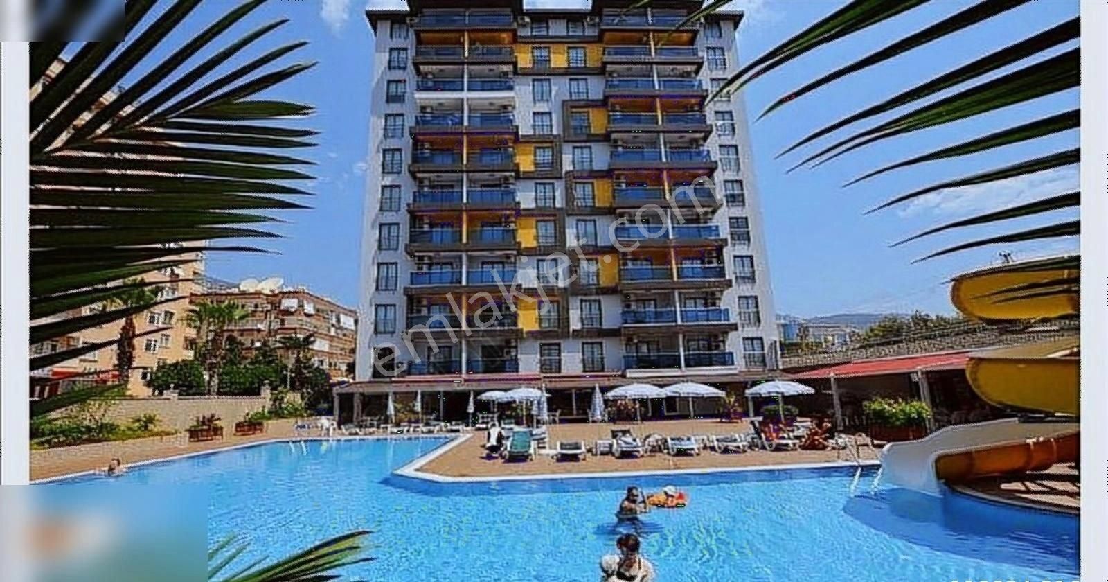 Alanya Kızlar Pınarı Satılık Daire ALANYA KLEOPATRA DA SİTE İÇERİSNDE 1+1 LÜX EŞYAL DAİRE 3.600.000