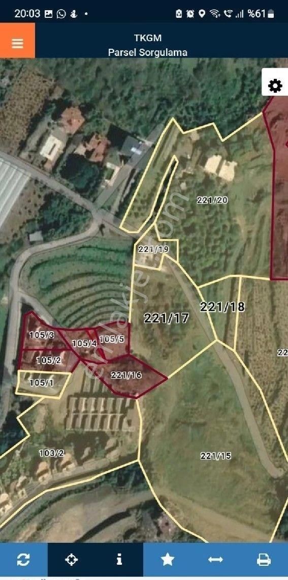 Alanya Yeşilöz'de Deniz Manzaralı 900 M2. Deniz Gören Arsa- Daire İle Takas - Görsel 14