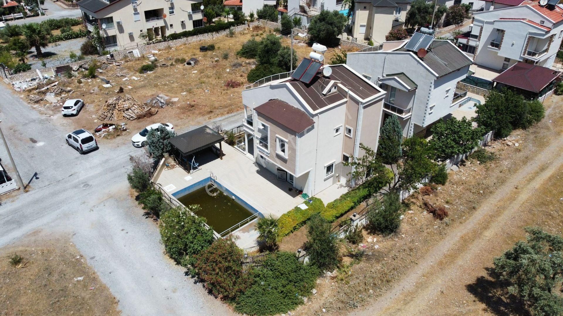 Didim Akbük Satılık Villa  REMAX ZÜMRÜT'TEN FULL DENİZ VE DOĞA MANZARALI MÜSTAKİL VİLLA