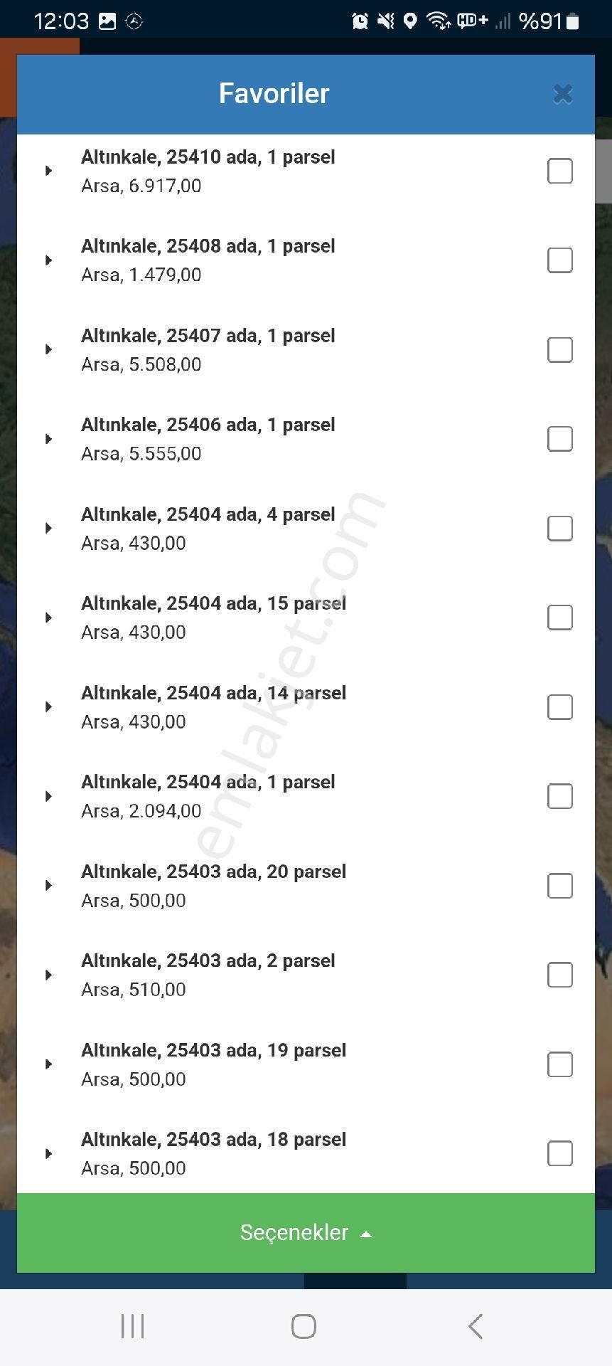 Altınkale De 1000m Tarla Ve 41 Adet Küçük Hisse - Görsel 4