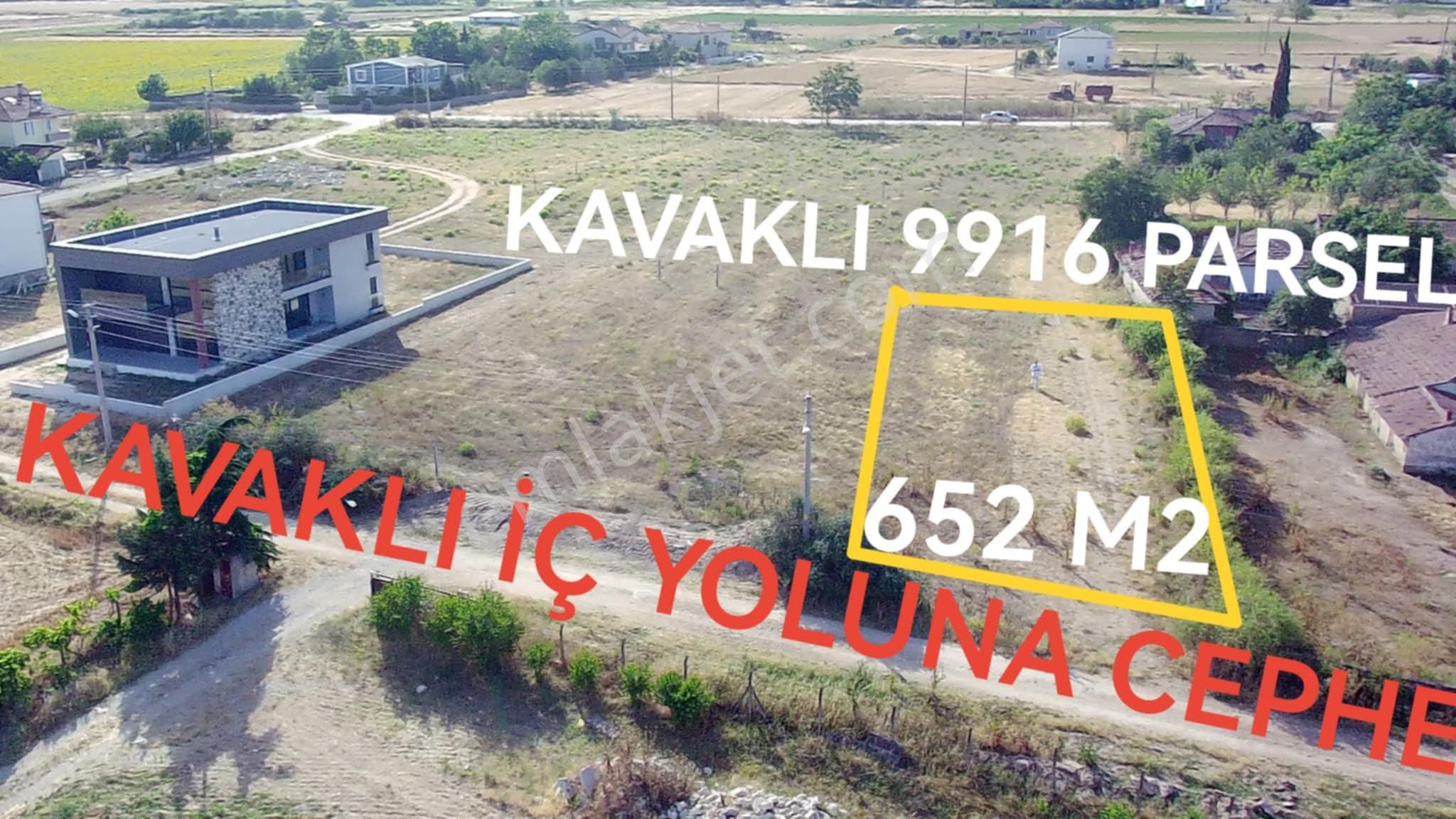 Kırklareli Merkez Kavaklı Bld. (Yeni Okullar) Satılık Villa İmarlı  KIRKLARELİ'NİN GÖZ BEBEĞİ KAVAKLI'DA 2 KAT VİLLA İMARLI ARSA 652 M2 ALANA SAHİP 2.900.000 TL