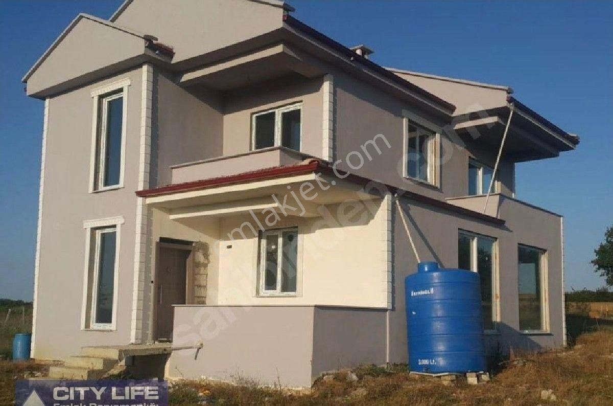 Ergene Marmaracık Satılık Villa TEKİRDAG MARMARACIKTA 350 M2 ARSA İÇİNDE KELEPİR  DUBLEKS VİLLA