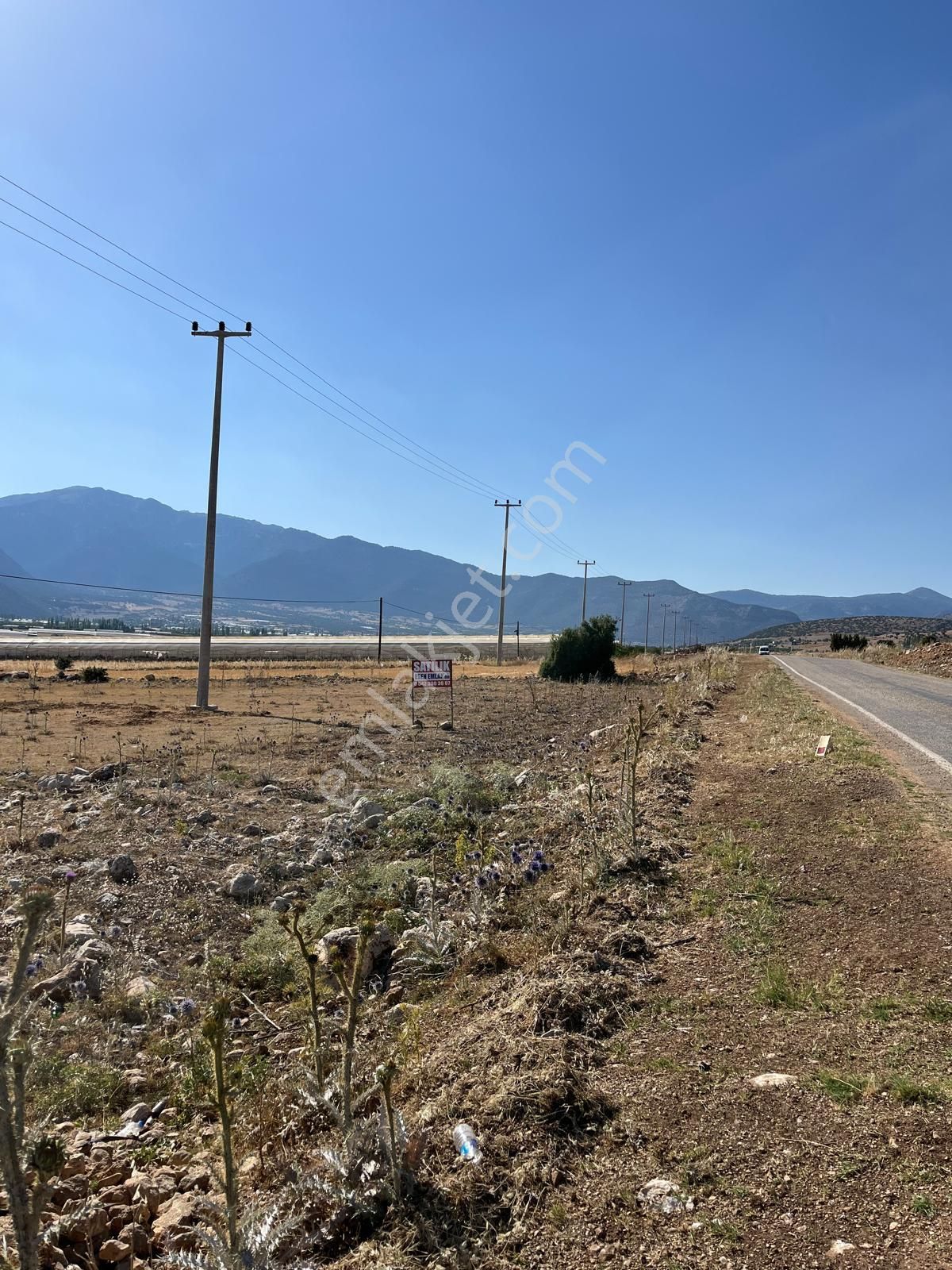 Antalya Elmalı Kışla Mah'de Fethiye Anayoluna Cephe Ticaret Yapımına Uygun 5.660m2 Satılık Tarla - Görsel 11