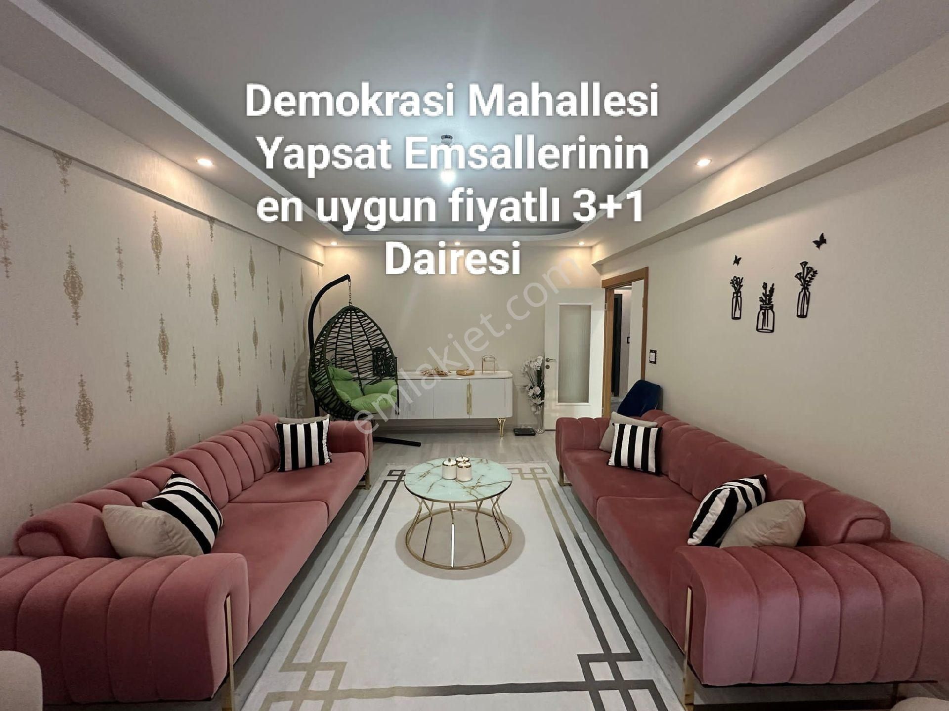 Melikgazi Demokrasi Satılık Daire Demokrasi mahallesi özel yapsat 3+1 lüks daire 