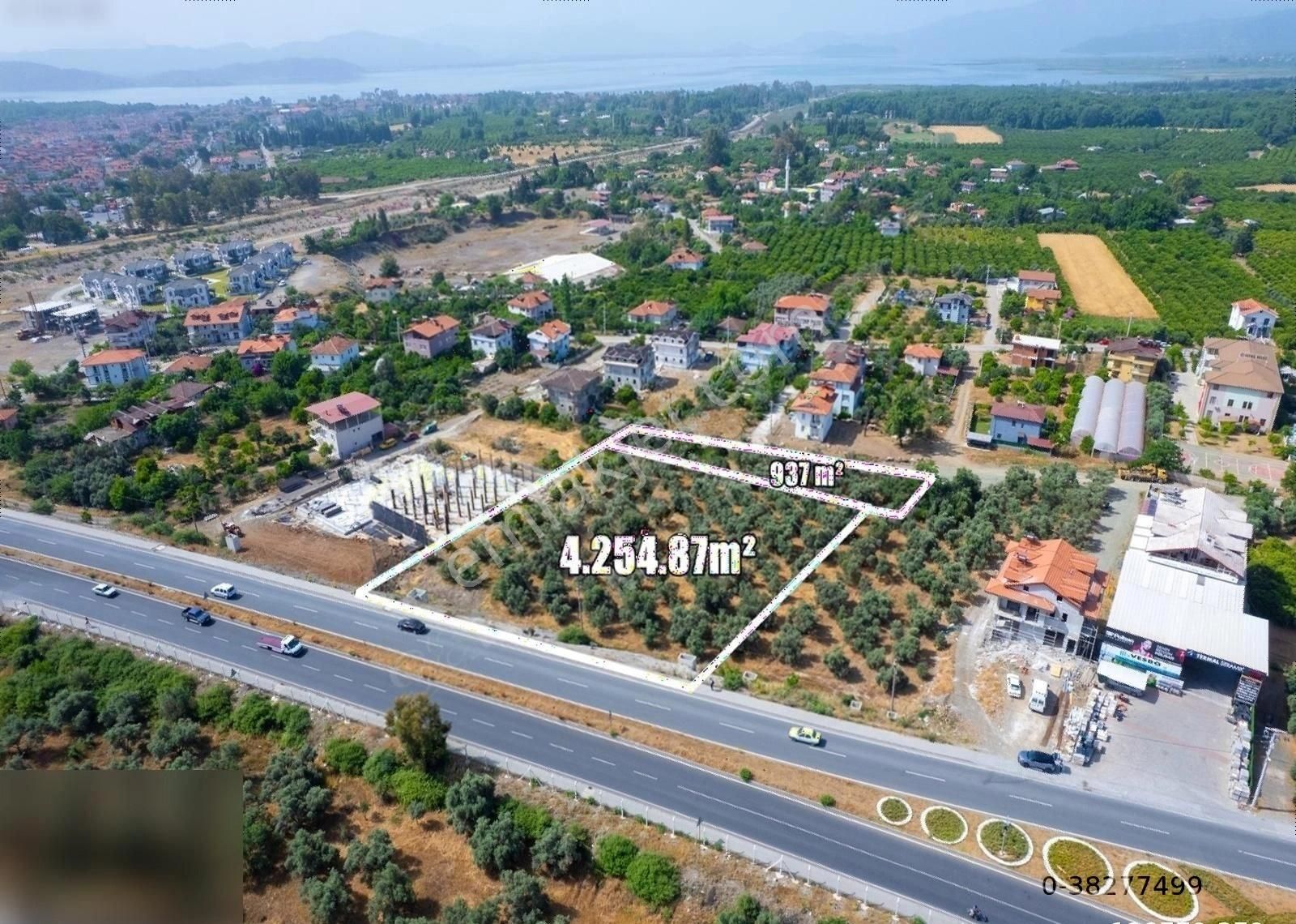 Köyceğiz Toparlar Satılık Ticari İmarlı Köyceğiz Girişinde 5.191 M² Satılık Ticari-konut İmarlı Arsa