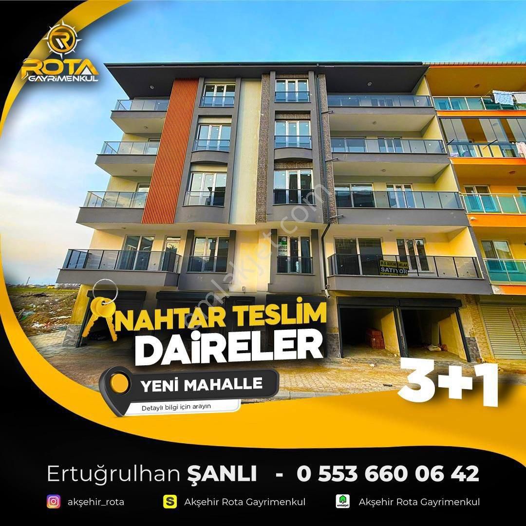 Akşehir Yarenler Satılık Daire ROTA’DAN SATILIK GARAJLI MÜKEMMEL KONUMDA