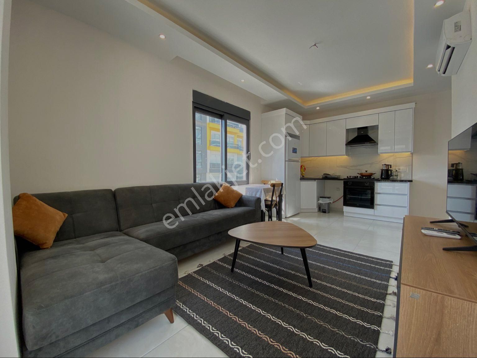 Alanya Mahmutlar Kiralık Daire  ALANYA MAHMUTLAR'DA 1+1 EŞYALI KİRALIK DAİRE