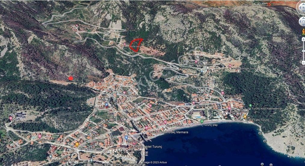 Marmaris Turunç Satılık Konut İmarlı Marmaris Turunç'ta satılık kupon arsa