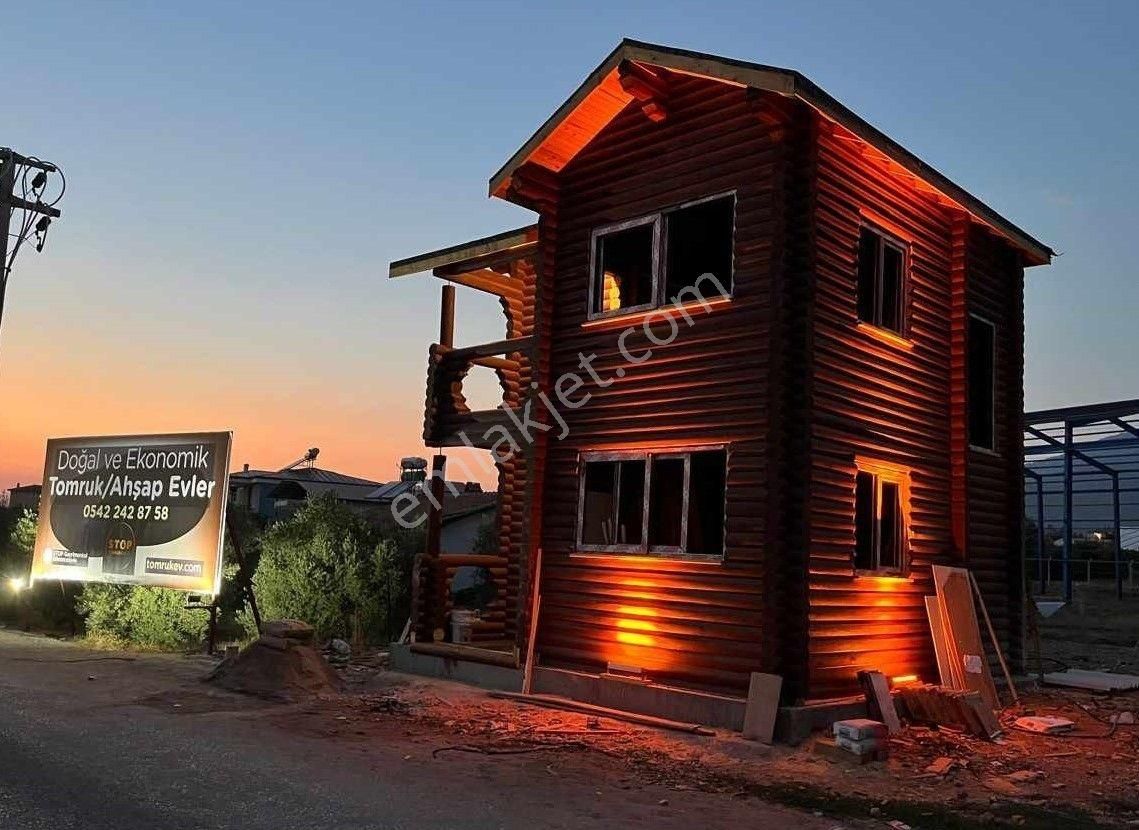 Çankaya Kızılay Satılık Müstakil Ev  Stop’tan Gerçek Sibirya Çamı Ağaç Tomruk Ev