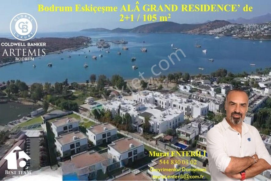 Bodrum Gümbet Satılık Residence  Bodrum Eskiçeşme’ de Denize yakın SATILIK 2+1 / Dubleks