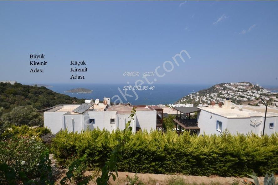 Bodrum Geriş Satılık Villa  Bodrum Geriş Yeni Semakent Sitesinde SATILIK 2+1 / Deniz Manzaralı