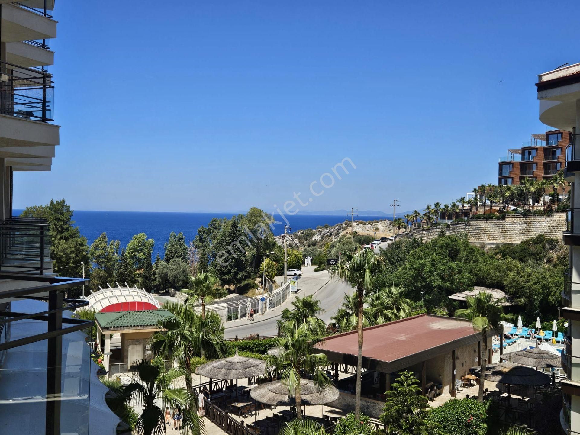 Kuşadası Türkmen Satılık Daire  RAMADA RESORT'TE SATILIK DENİZ MANZARALI 1+0 DAİRE