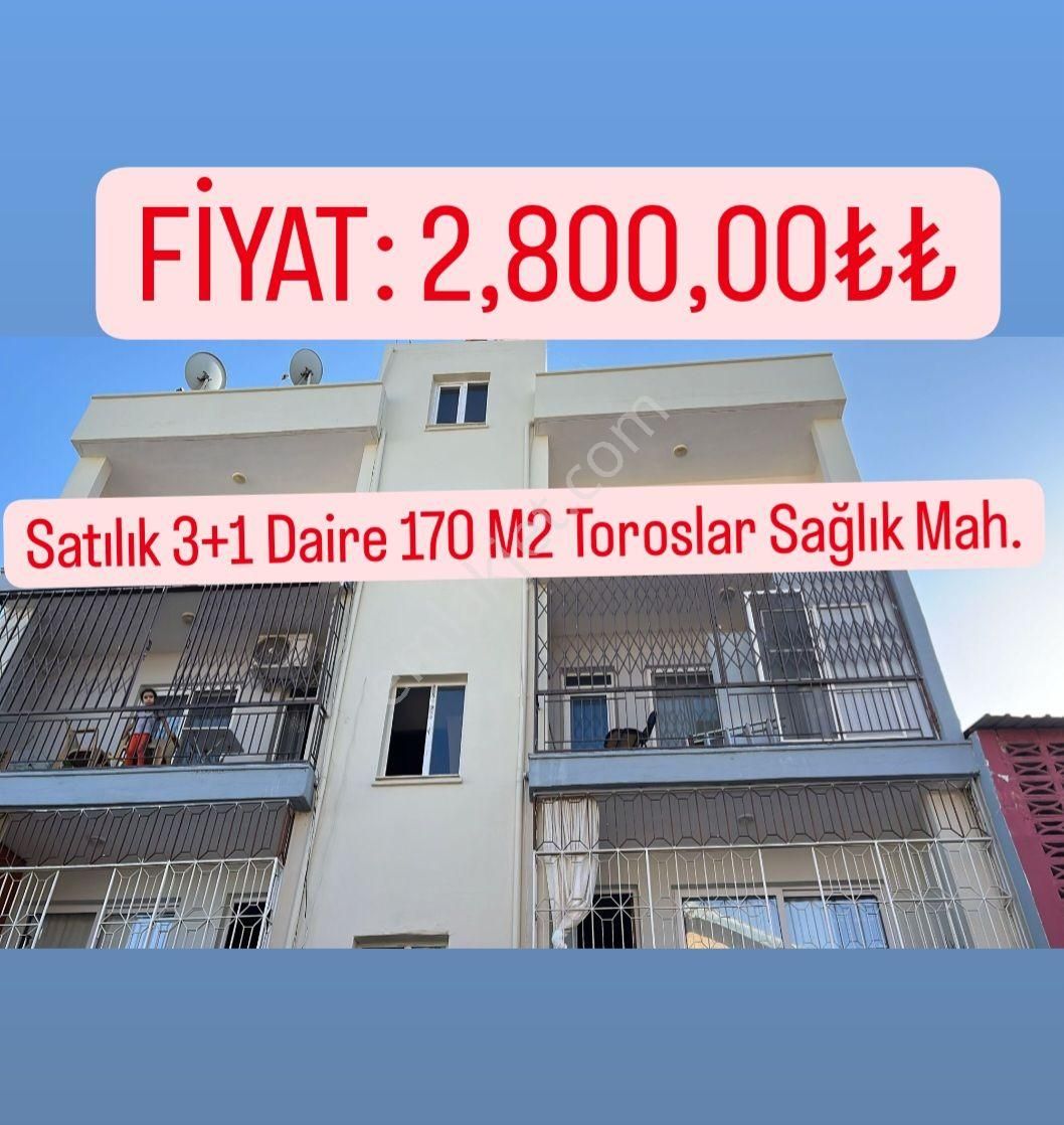 Toroslar Sağlık Satılık Konut İmarlı 🏠ACİL SATILIK 3+1 DAİRE TOROSLAR SAĞLIK MAH.☎️