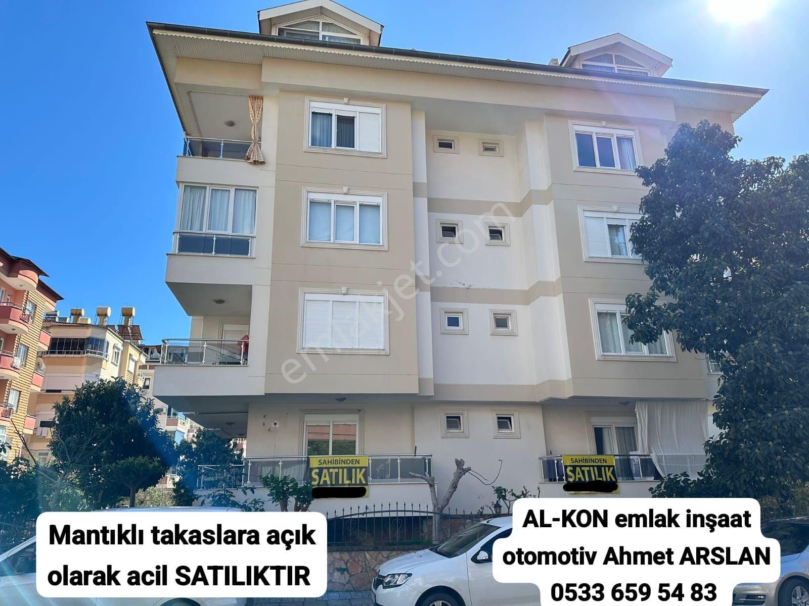 Alanya Kadıpaşa Satılık Daire açıklamayı okuyun, tedaş civarında yüksek giriş kat 2 adet yan yana amerikan mutfak 2+1 