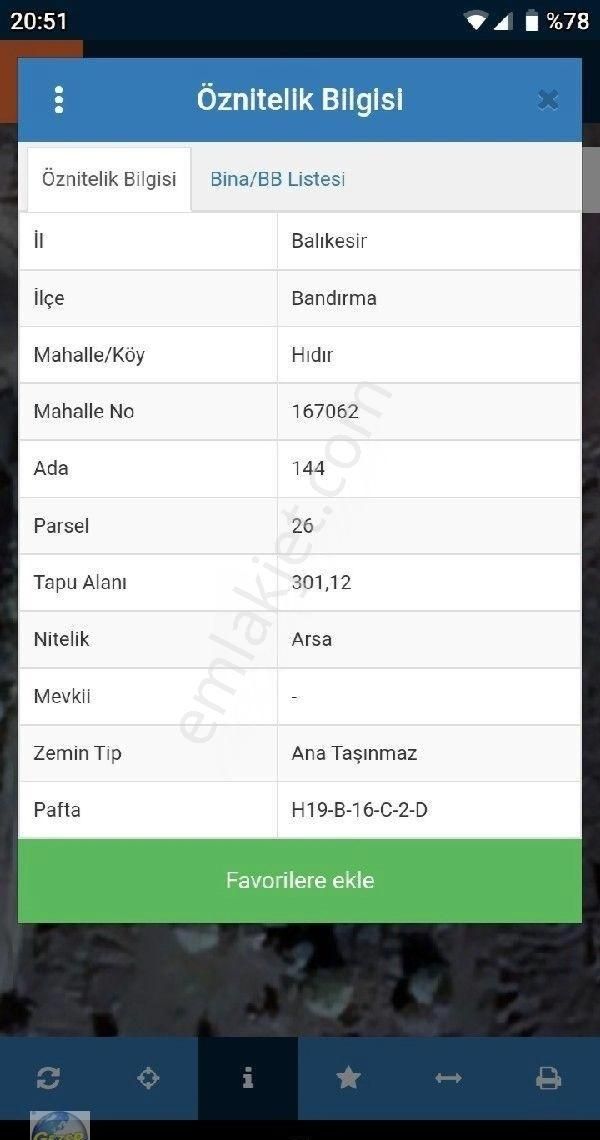 Bandırma Edincik Satılık Konut İmarlı Balıkesir Bandırma Hıdır köy de muhteşem gün batımı manzarası imarlı arsa