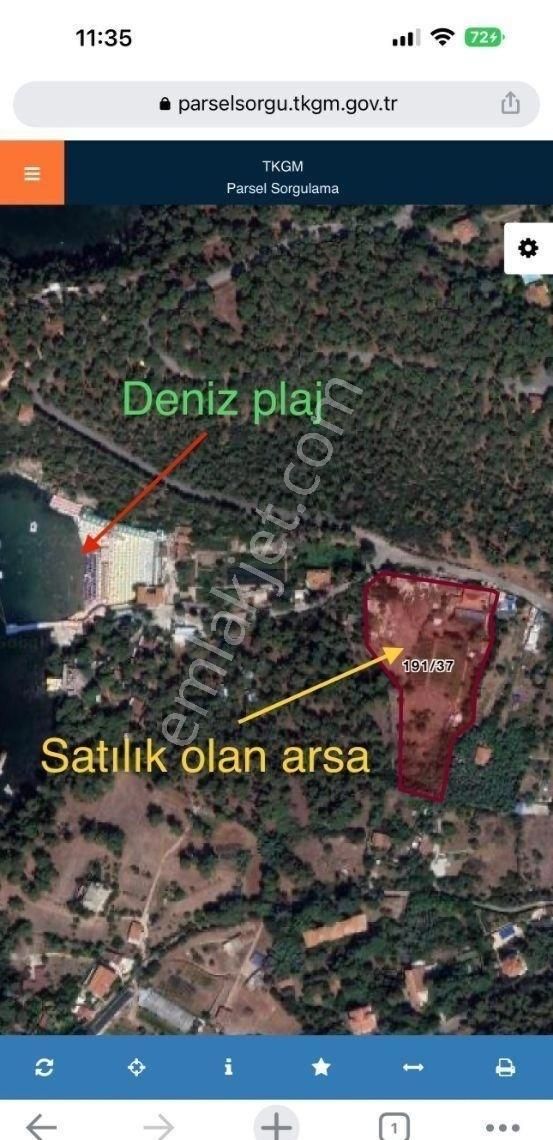 Adalar Nizam Satılık Bağ & Bahçe Planet'ten Deniz Manzaralı 9.118m2 Satılık Arsa Tek Yetkili