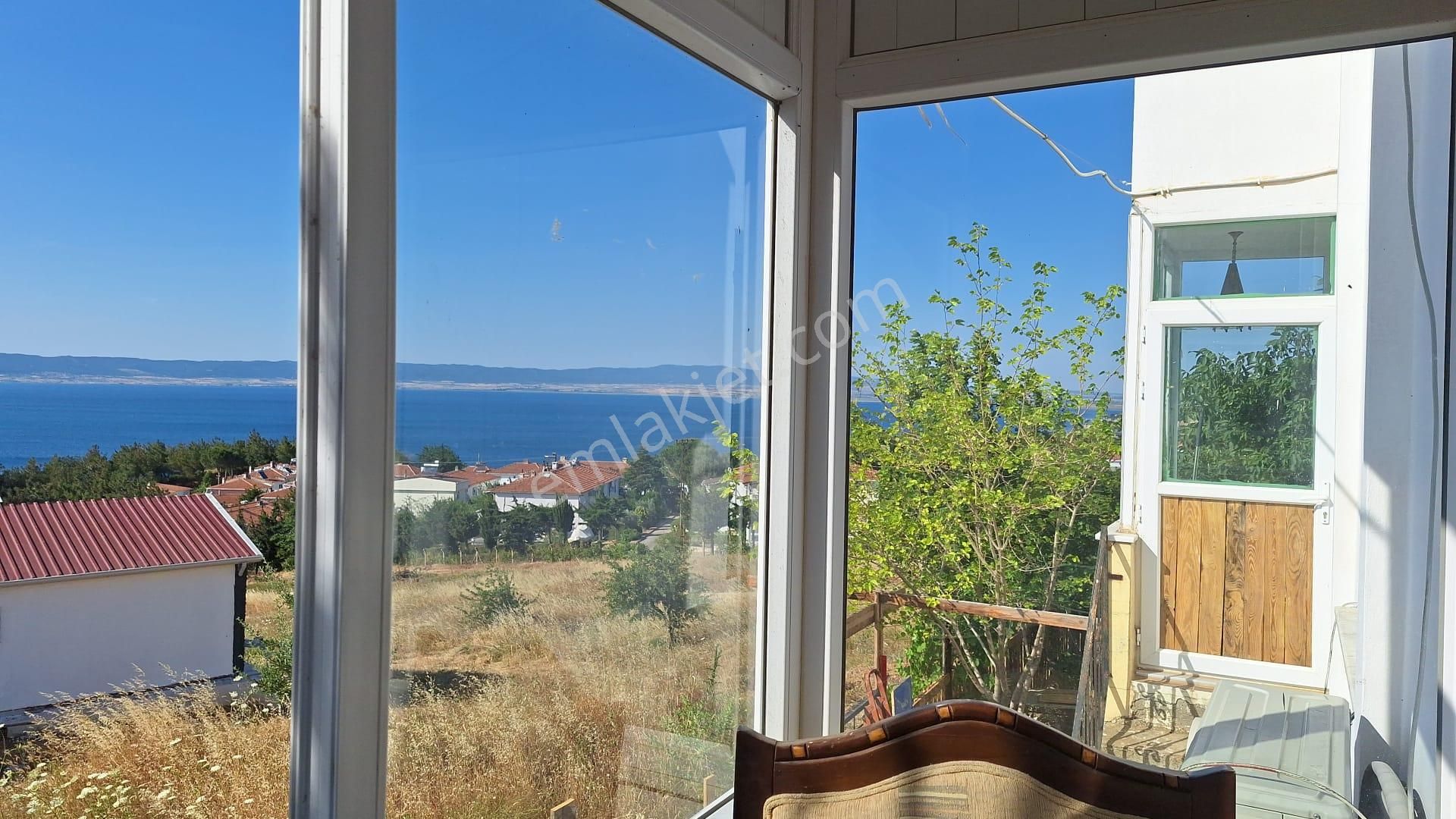 Çanakkale Gelibolu Kiralık Yazlık  DENİZ MANZARALI ŞAHANE SEZONLUK AYLIK YAZLIK MÜSTAKİL EV