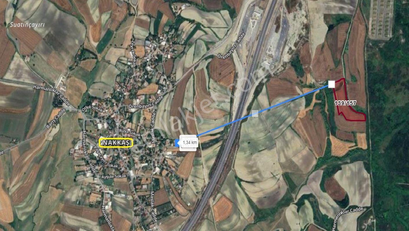 Kuzey Marmara Otoyolu Ve Nakkaş Merkeze Yakın Yatırımlık Tarla - Görsel 3
