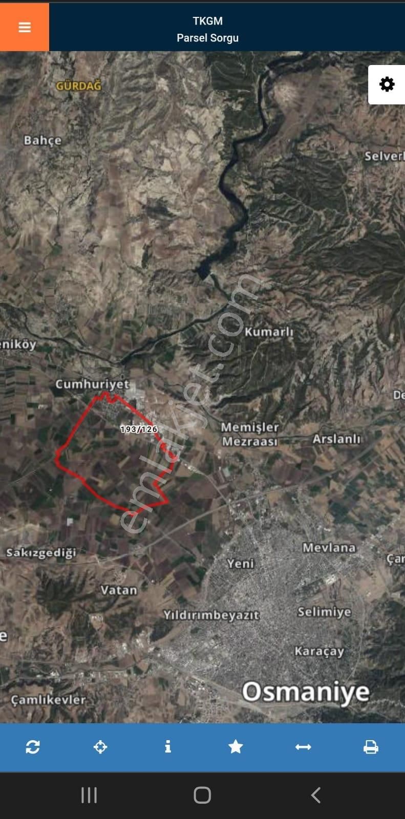 Osmaniye Merkez Cevdetiye Bld. (Karataş) Satılık Ticari İmarlı  FISTIKÇILAR SİTESİ KARŞISI 2 DÖNÜM KÖŞE BAŞI TİCARİ ARSA