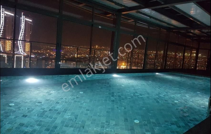 Bayraklı Mansuroğlu Kiralık Daire Turyaptan Ontan Rezidansta Kiralık Eşyalı Lüks 1+1 Daire