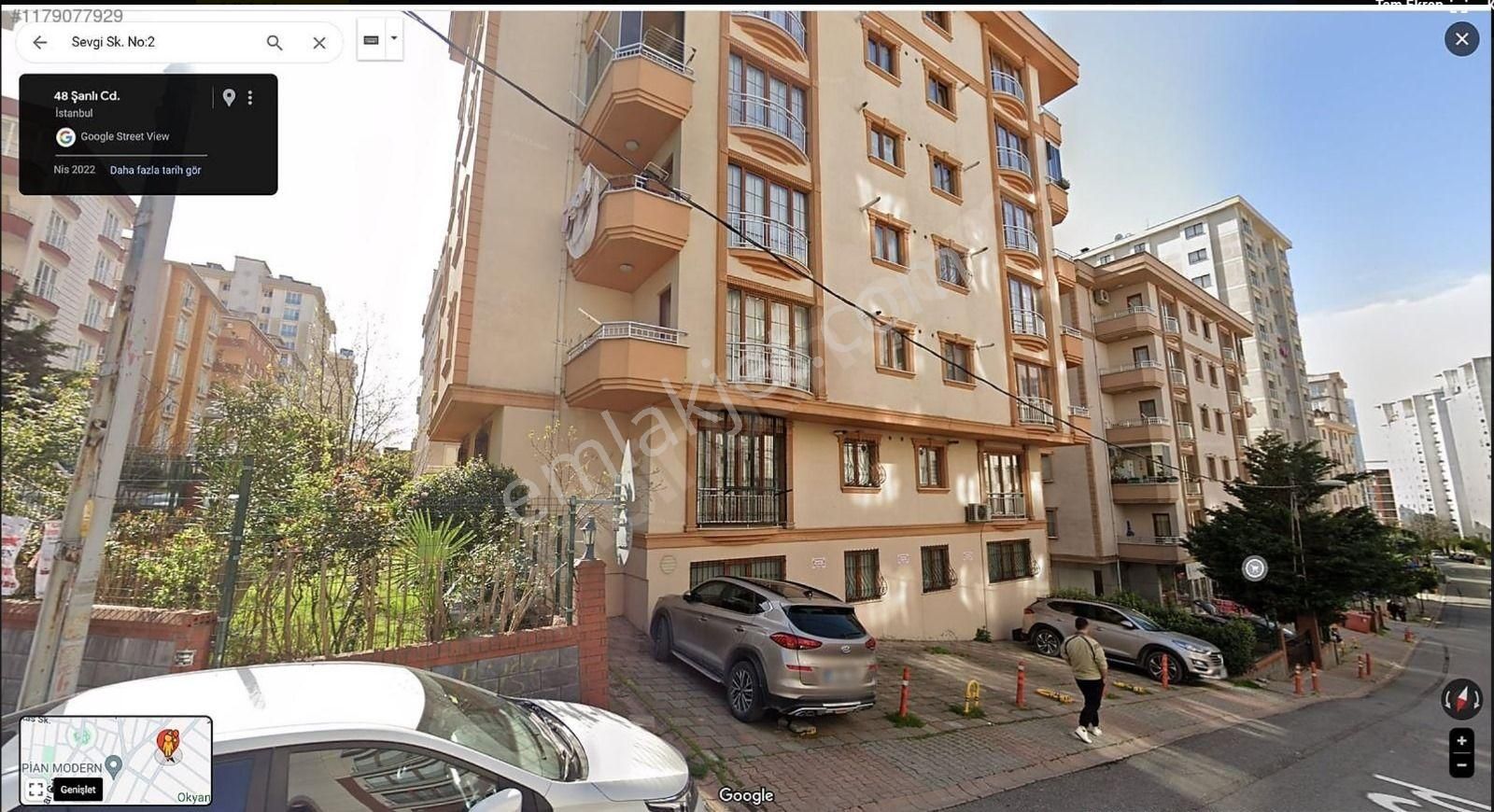 Ümraniye Mehmet Akif Satılık Daire ŞERİFALİ ELALMIŞ CADDESİ SEVGİ SK SATILIK DAİRE 